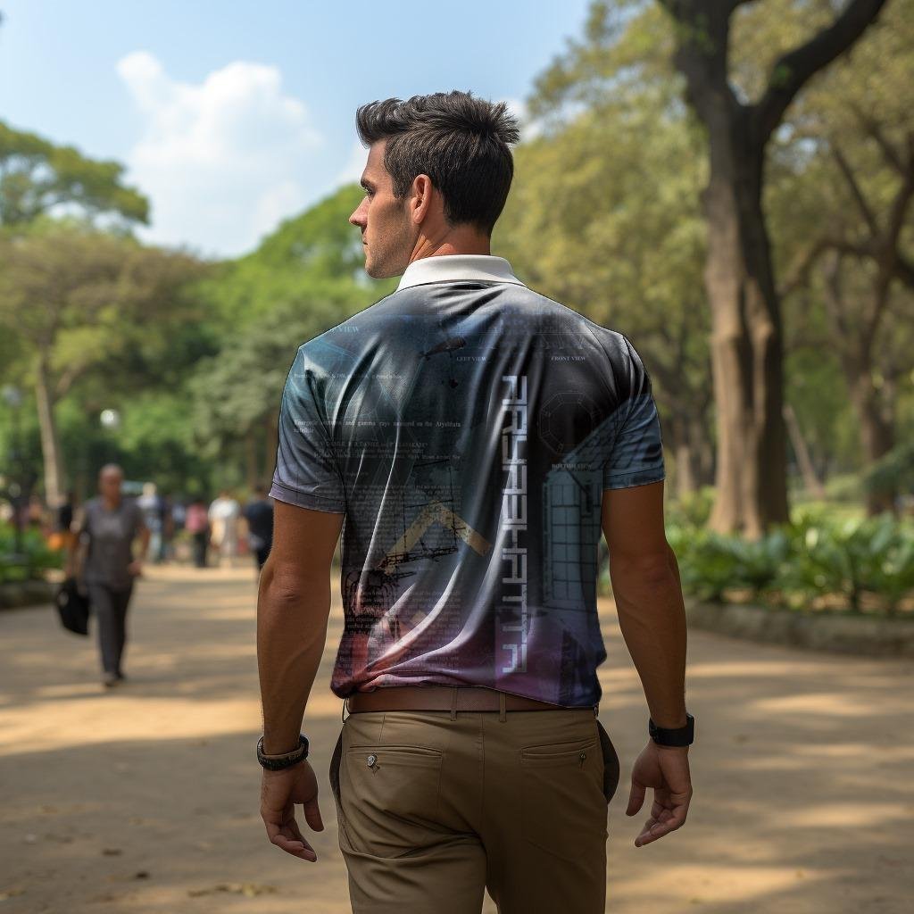 Aryabhata Fullprint T-shirt