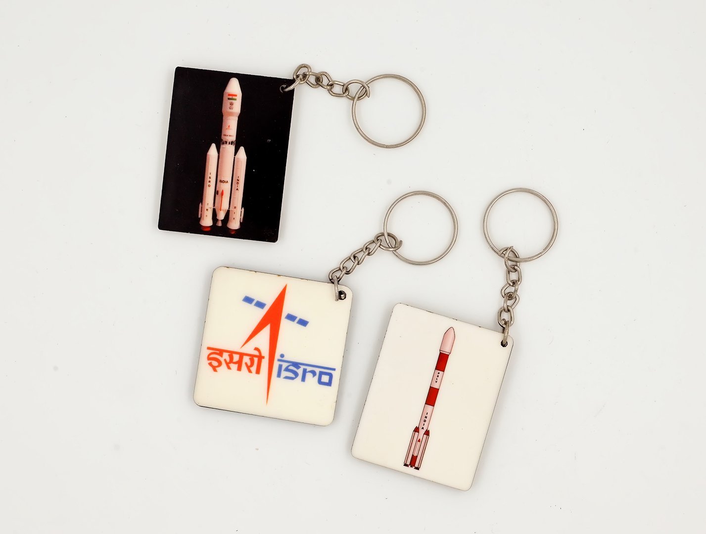 ISRO Keychains by Rocketeers