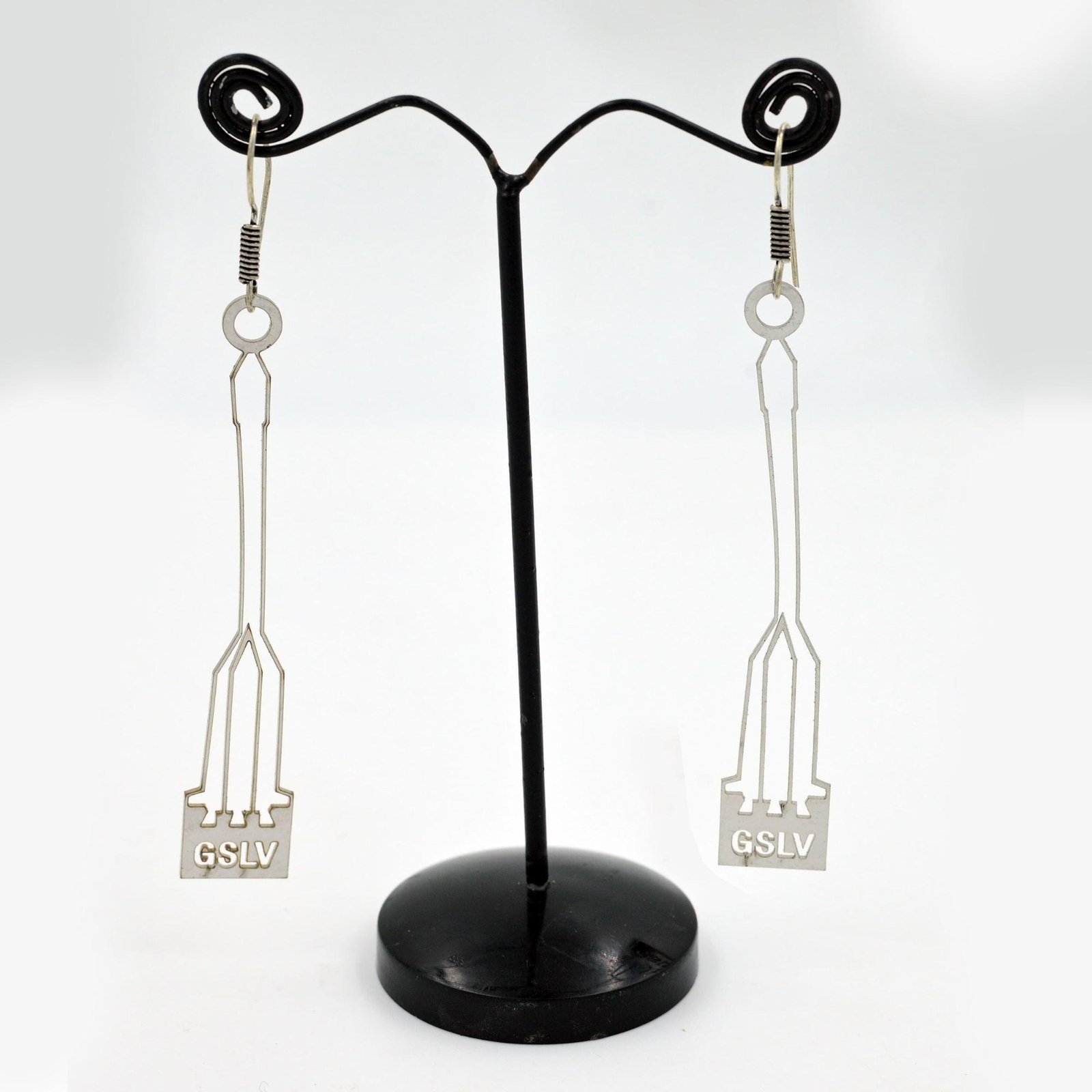 ISRO Launch Vehicle Earrings