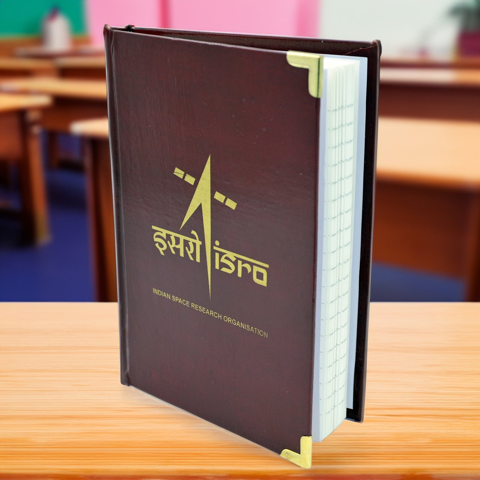 Leather Bound ISRO Diary