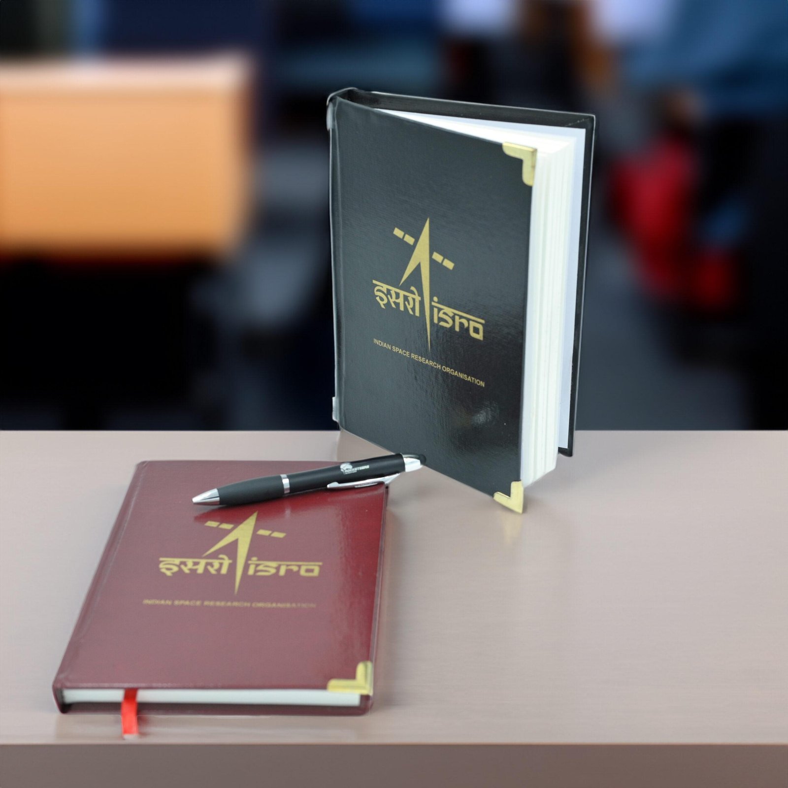 Leather Bound ISRO Diary