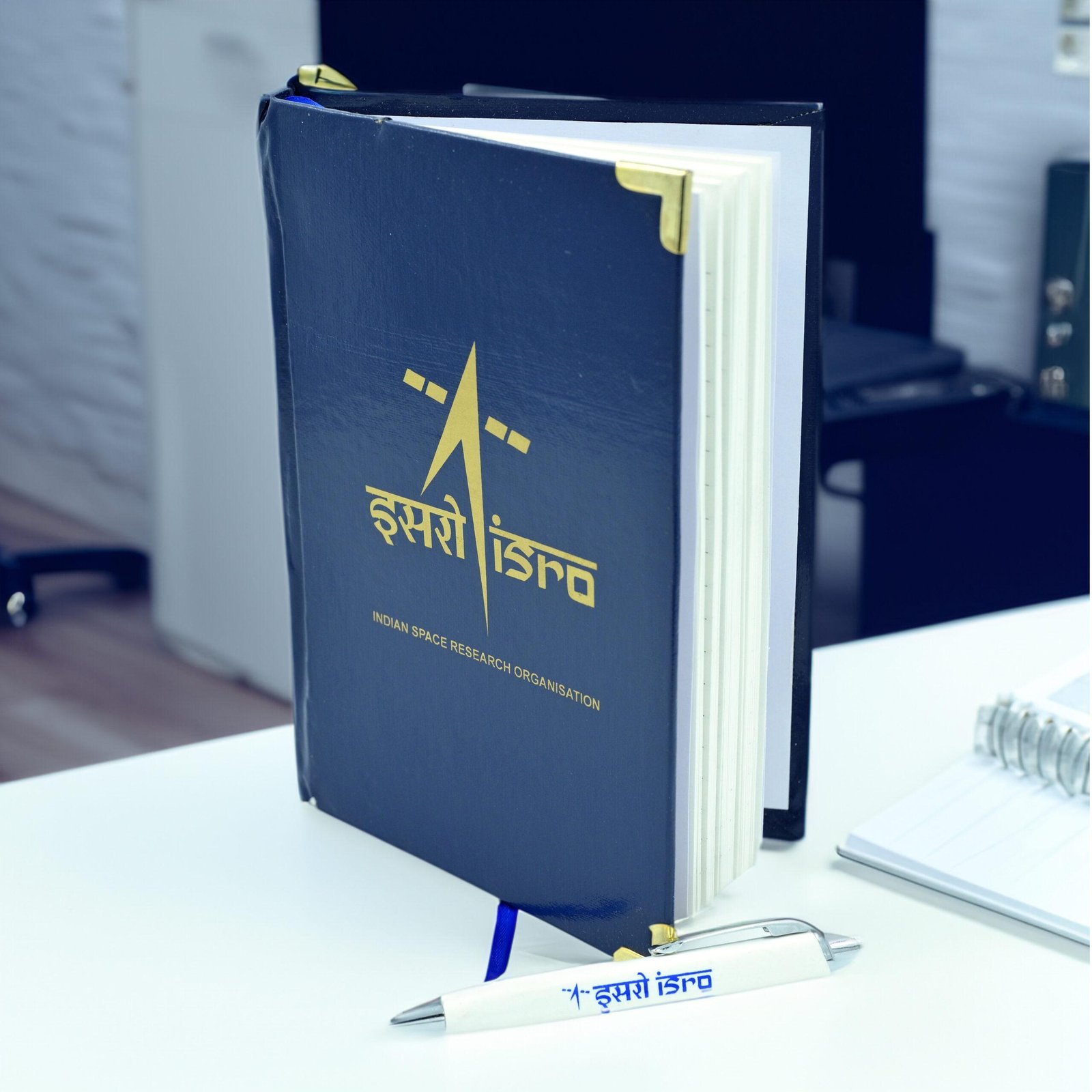 Leather Bound ISRO Diary