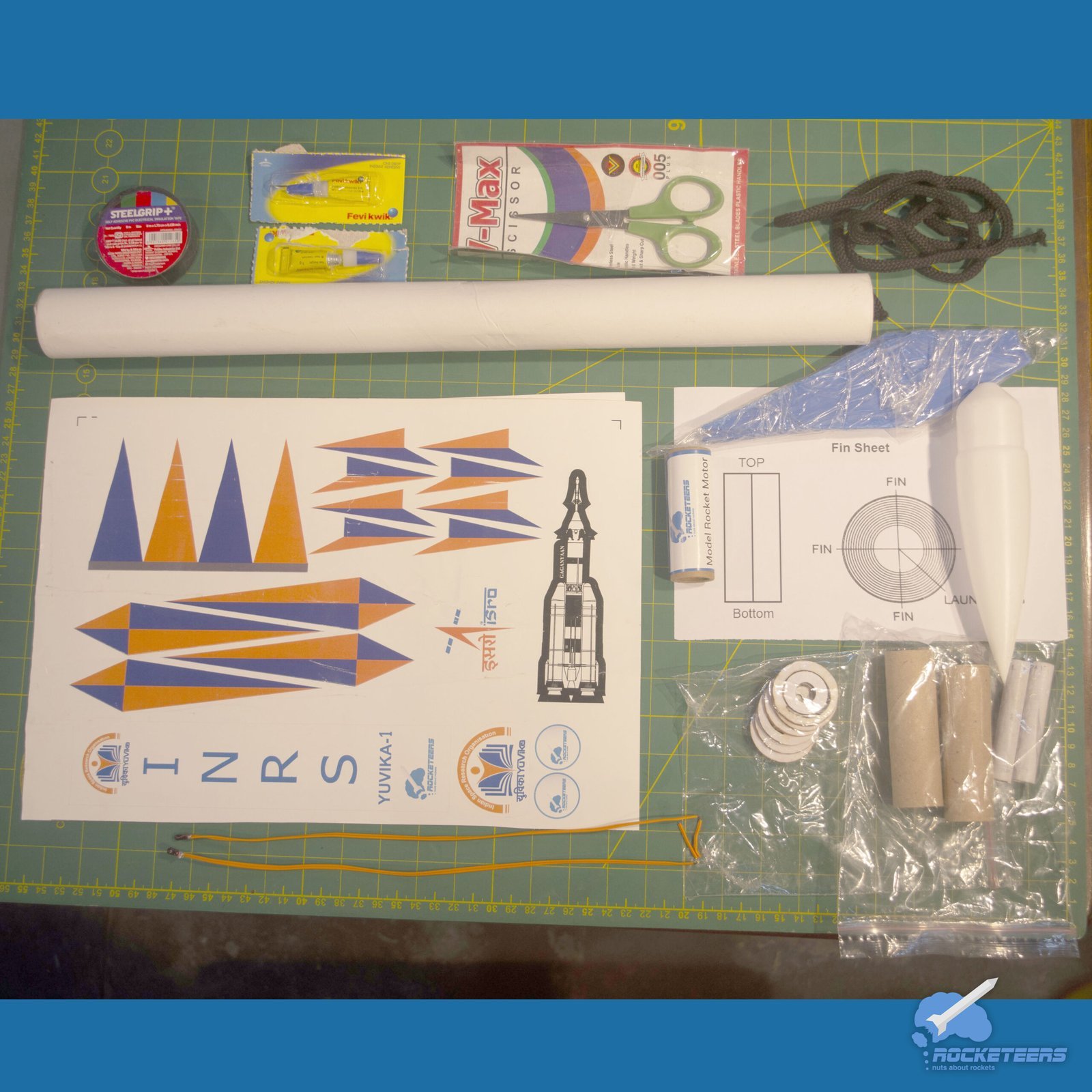 YUVIKA Model Rocket!