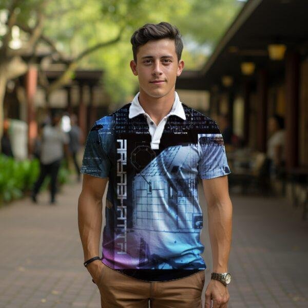 Aryabhata Fullprint T-shirt