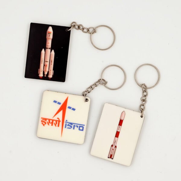 ISRO Keychains by Rocketeers