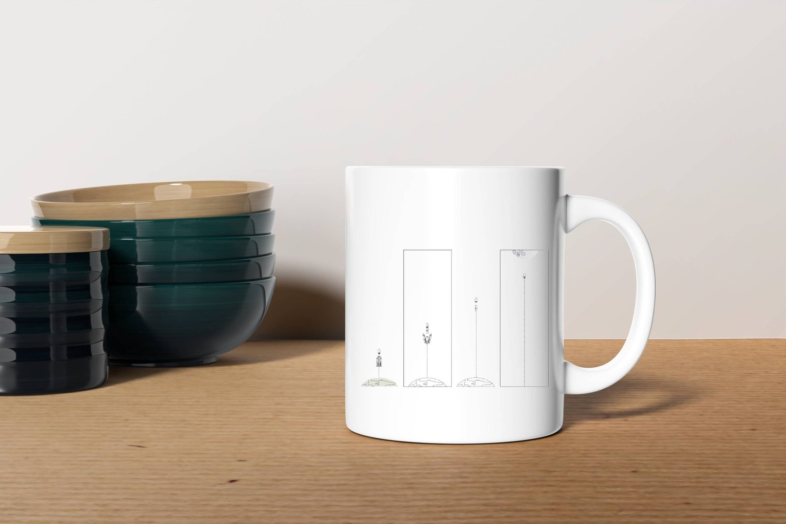ROCKETEERS NEW | LAUNCH STAGES (CHANDRAYAAN) MUG